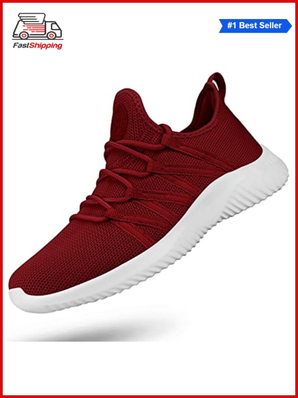 โจFeethit Womens Slip On Running Shoes Tennis Sneakers Lightweight Breathable